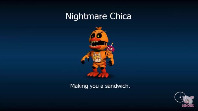 Nightmare Chica Fan Casting