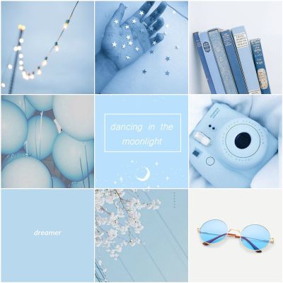 Pretty Pastel Blue { Mood Board } | Mood boards | Quotev