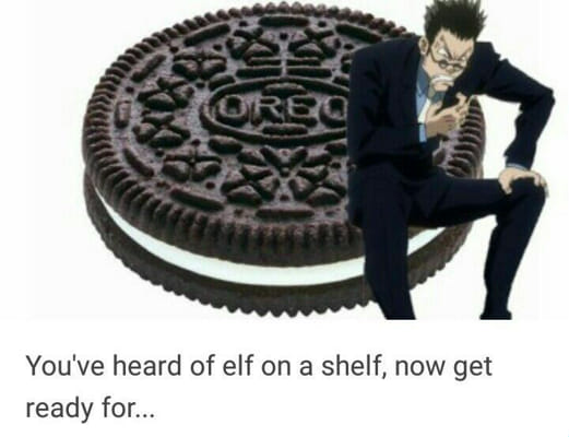 Leorio on a oreo, Random memes I thought were funny