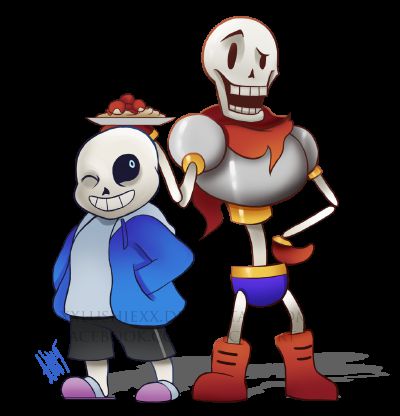 TsaoShin on X: Papyrus and Sans from Undertale. 1920x1200