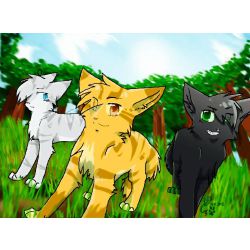 SSS warrior cats fan animation - Ravenpaw doodle you guys might enjoy ^^  -wanton