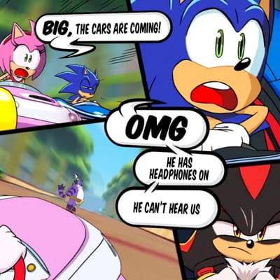 Shadow's fur in Quarantine, Sonic Meme Squad (LIMIT REACHED)