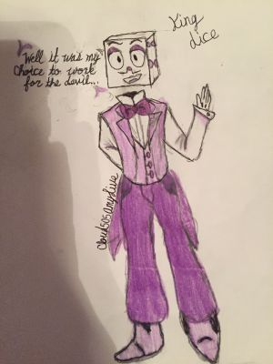 How to Draw King Dice Chibi, Cuphead