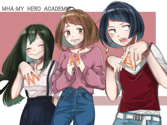 Pick some clothing and get an mha girl (Only for girls) - Quiz