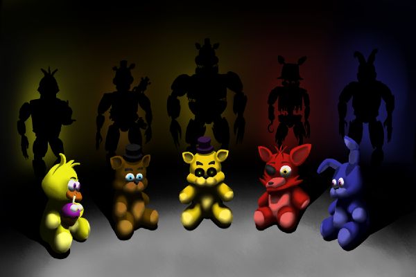 WHO is NIGHTMARE in FNAF 4?  FNAF 4 NIGHTMARE ANIMATRONIC Story