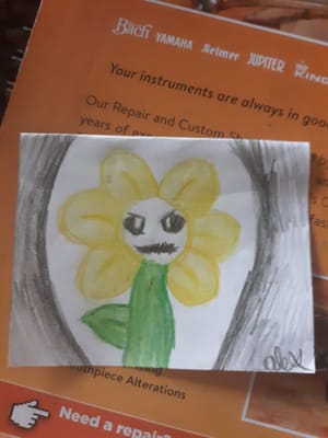 A Flowey Art Book Completed