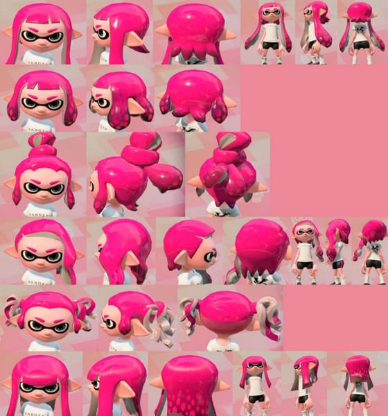 Splatoon Hairstyle Quiz (Female Inkling) - Quiz | Quotev