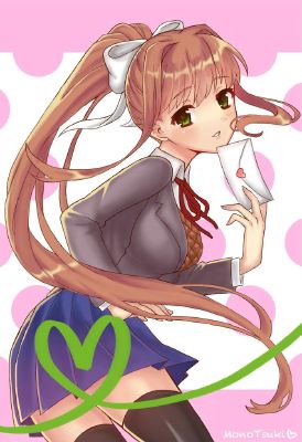 Monika After Story on X: Let's see if you can guess this one#ddlc   / X