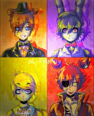 Five Nights at Freddy's 2 as Humans  Five nights at freddy's, Anime fnaf,  Anime