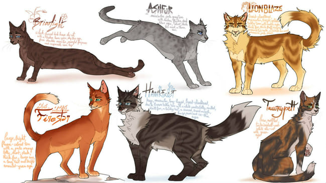 Warrior Cats - The first arc character compilation