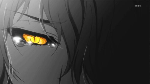 anime girl with gold eye｜TikTok Search