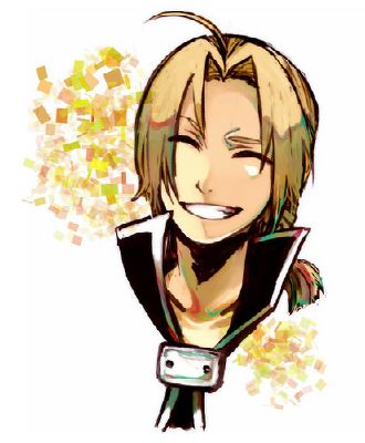 Edward (Ed) Elric FMA Cute Face Icon