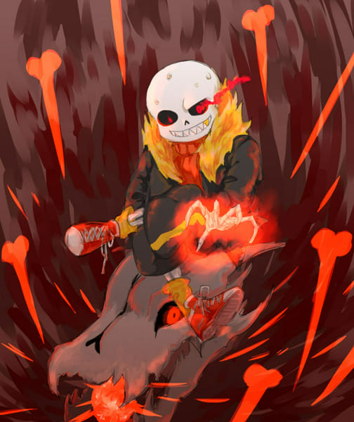 My dream came true [ Underfell Sans X Reader ], COMPLETED - 17