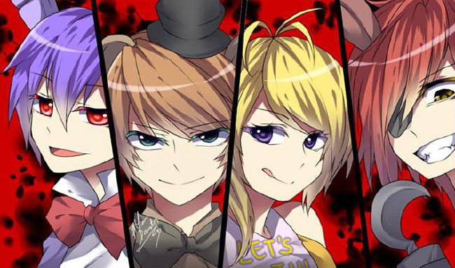 Five Nights at Freddy's 2 as Humans  Five nights at freddy's, Anime fnaf,  Anime