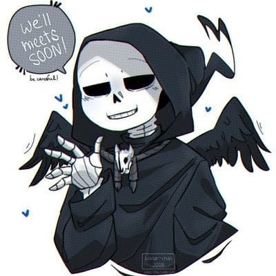 Death touch- Reaper Sans x child reader