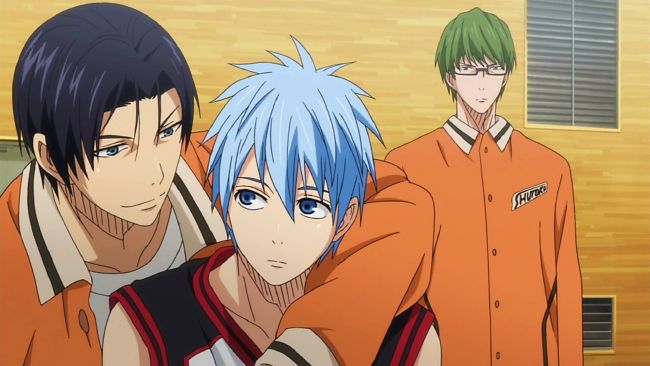 KUROKO vs KAZUNARI, KAGAMI vs MIDORIMA,SEIRIN vs SHUTOKU, #React:Kuroko No  Basket