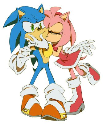 Sonic e Amy Rose se beijando❤?