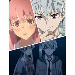 Akise x Yukiteru Fan Art: Akise X Yukki!  Mirai nikki, Mirai nikki future  diary, Future diary