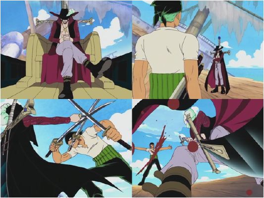 Mihawk  One piece pictures, One piece manga, Piecings