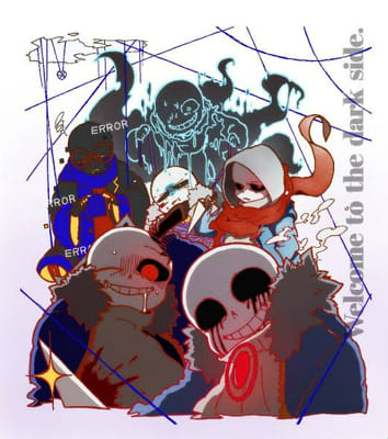 Corrupted Nightmare Sans X Passive Nightmare Sans AMV Bubblegum B