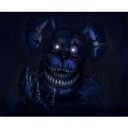 Never thought Nightmare Bonnie could be so cute!