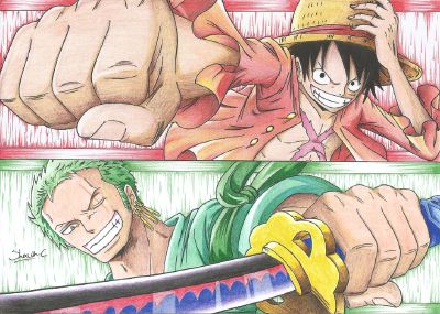 zoro x robin lemon