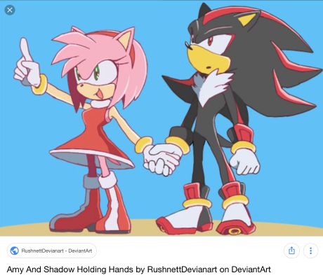 You re Fast, But I m Charming ( A Shadow, Sonic, And Amy Fanfic