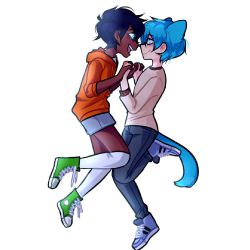 Darwin and Gumball Female/Human\Anime