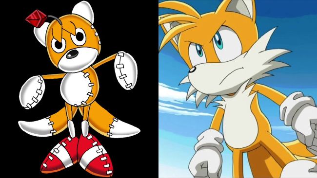 I like to imagine Tails Doll is that one robot that scares everyone because  of he appears out nowhere. Which is why I loved IDW tails doll so much in  this issue. 