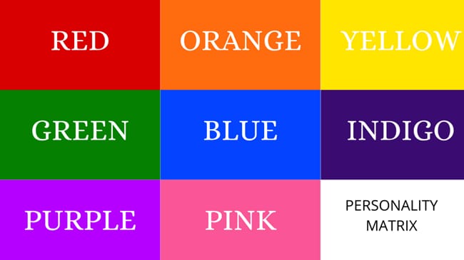 What Color Is Your Personality Quiz Buzzfeed