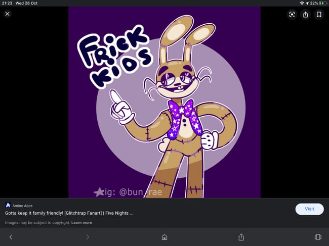 Glitchtrap Fanart  Five Nights At Freddy's Amino