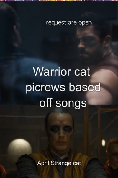 BITCH 【 Warrior cats Oc's meme 】 