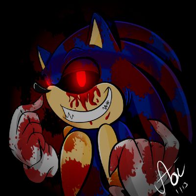 My take on Sonic.EXE / X : r/SonicEXE