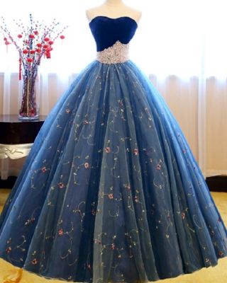 Royal Blue Dress | Yule Ball Dress and Date - Quiz | Quotev