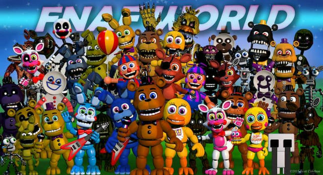 Adventure awaits!: FNaF World (Five Nights at Freddy's) (part five