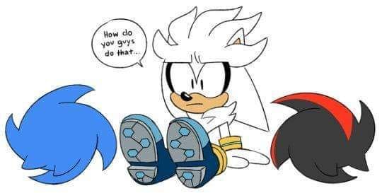 cute sonic, shadow and silver image - Imgflip