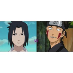 Naruto, Sasuke and Kiba, sowrds, kiba, naruto, sasuke, Looking