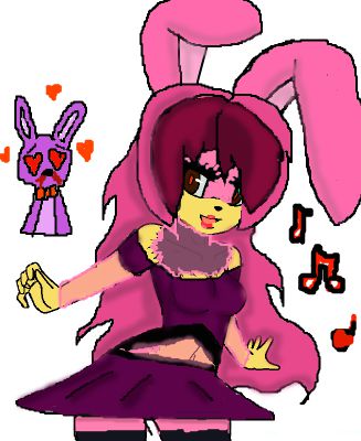 Fnaf Bonnie The Purple Bunny - female