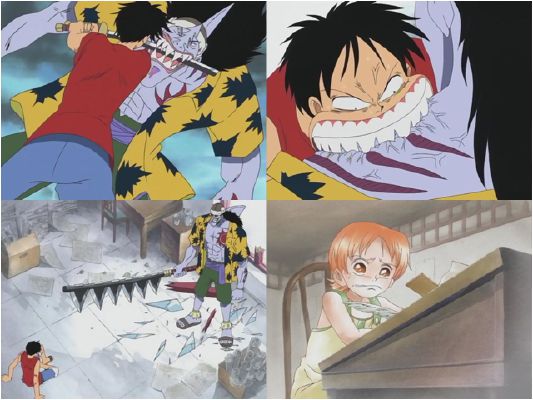 Arlong vs Luffy