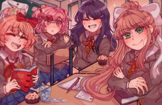 doki doki literature club character test