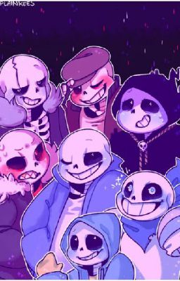 AU Sans x Shy Sad Reader ( Nerd&Jock Highschool )