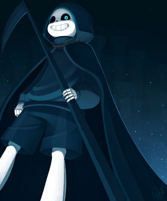 Reaper Sans x Demi-Goddess!Reader, Sans x Reader One-Shots