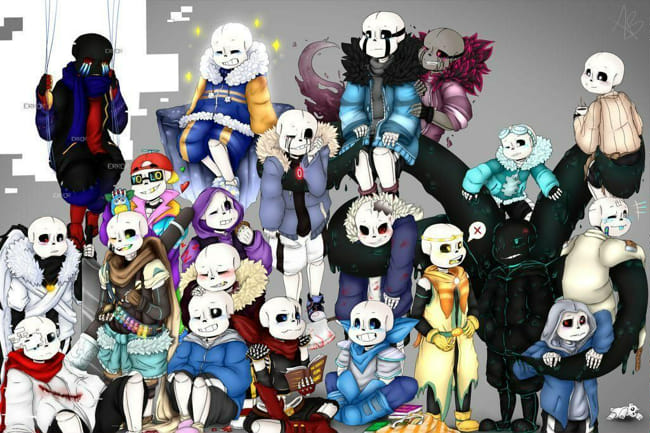 X-Tale Sans/Cross!Sans, Custom-Verse (Undertale) Wiki