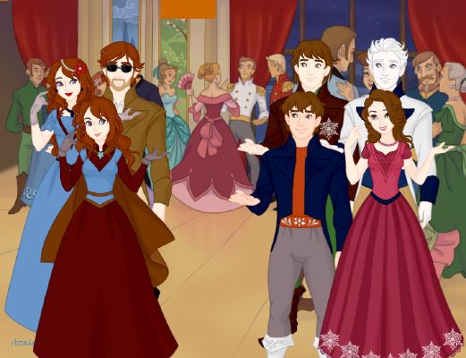 a MacGyver Wedding!, Jack Frost x Hiccup Family and Friends Picturers