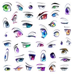 EYE COLOR REFERENCE FOR THE LOSE by Matsuyu on DeviantArt