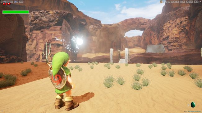 Zelda Ocarina of Time Unreal Engine 4 Lost Woods 