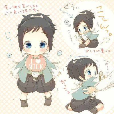 anime baby triplets