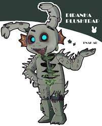 When you catch Plushtrap on the X, Five Nights at Freddy's