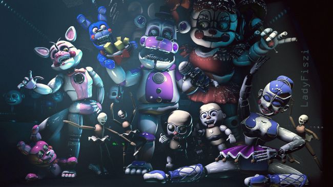 Fnaf sister location all characters
