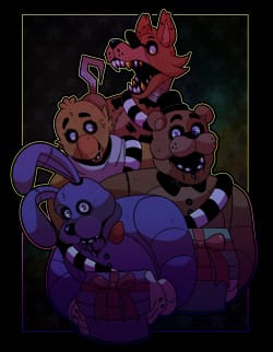 Spend a day at fnaf 1 (images not mine) - Quiz